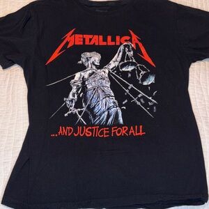 Metallica Black Graphic T-Shirt